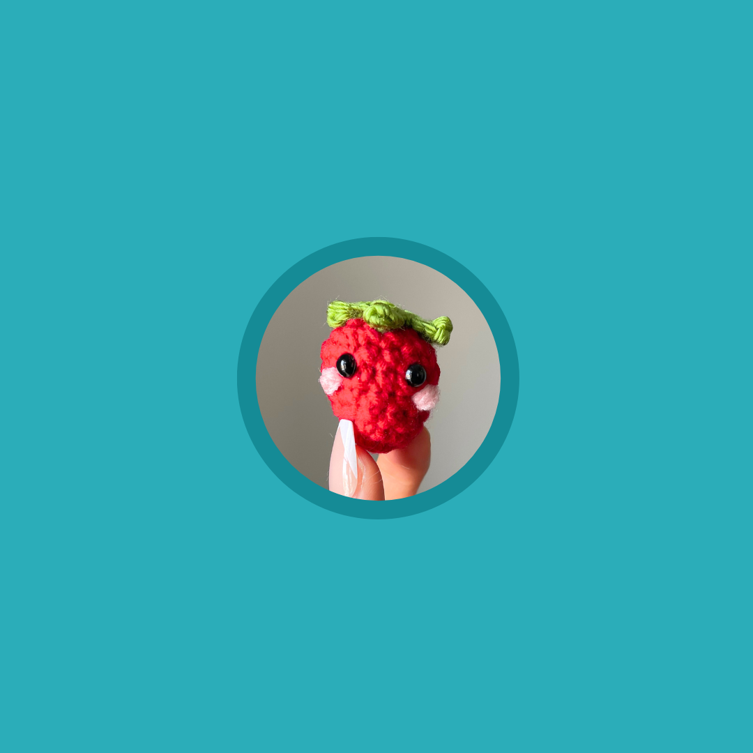 FREE strawberry crochet pattern