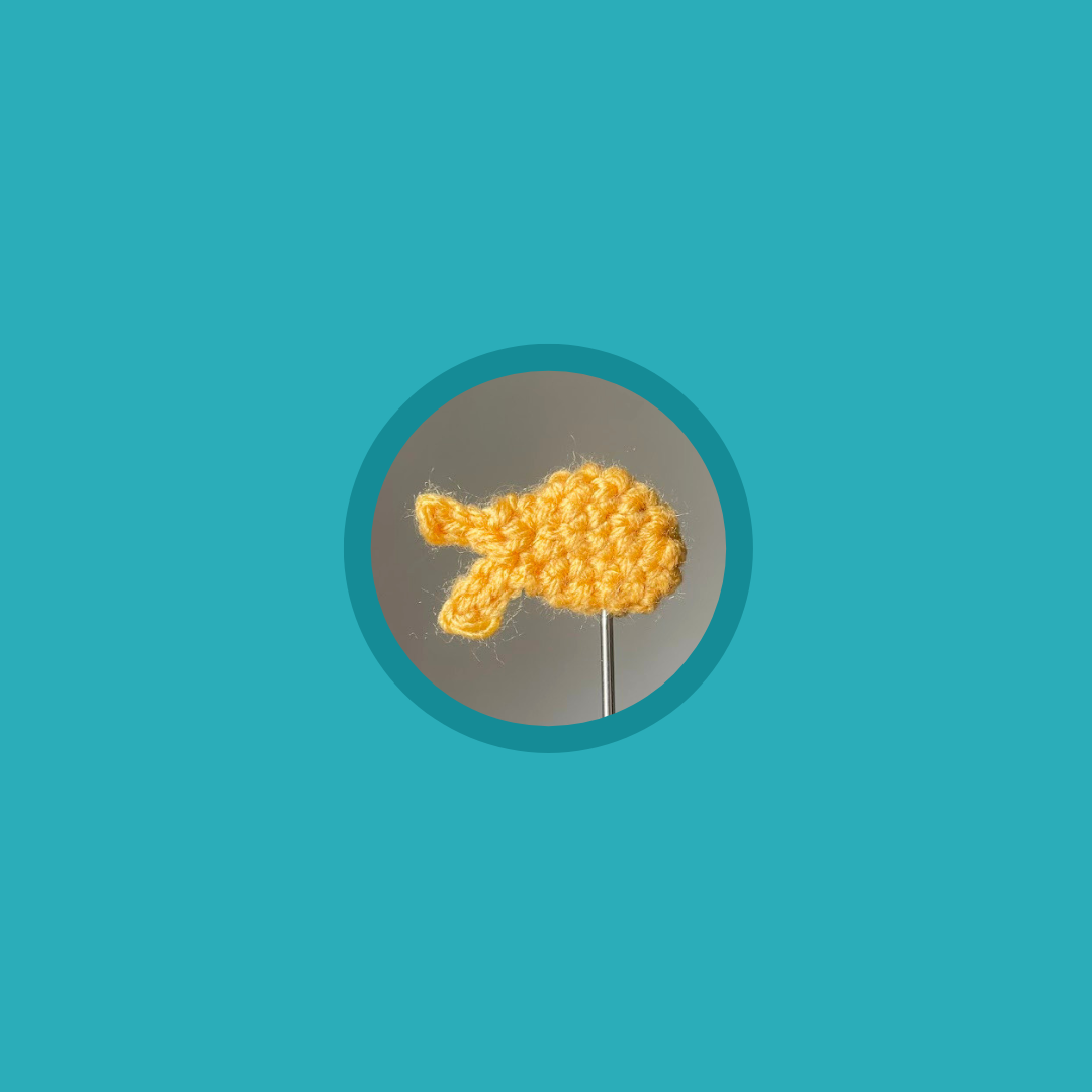 FREE goldfish crochet pattern