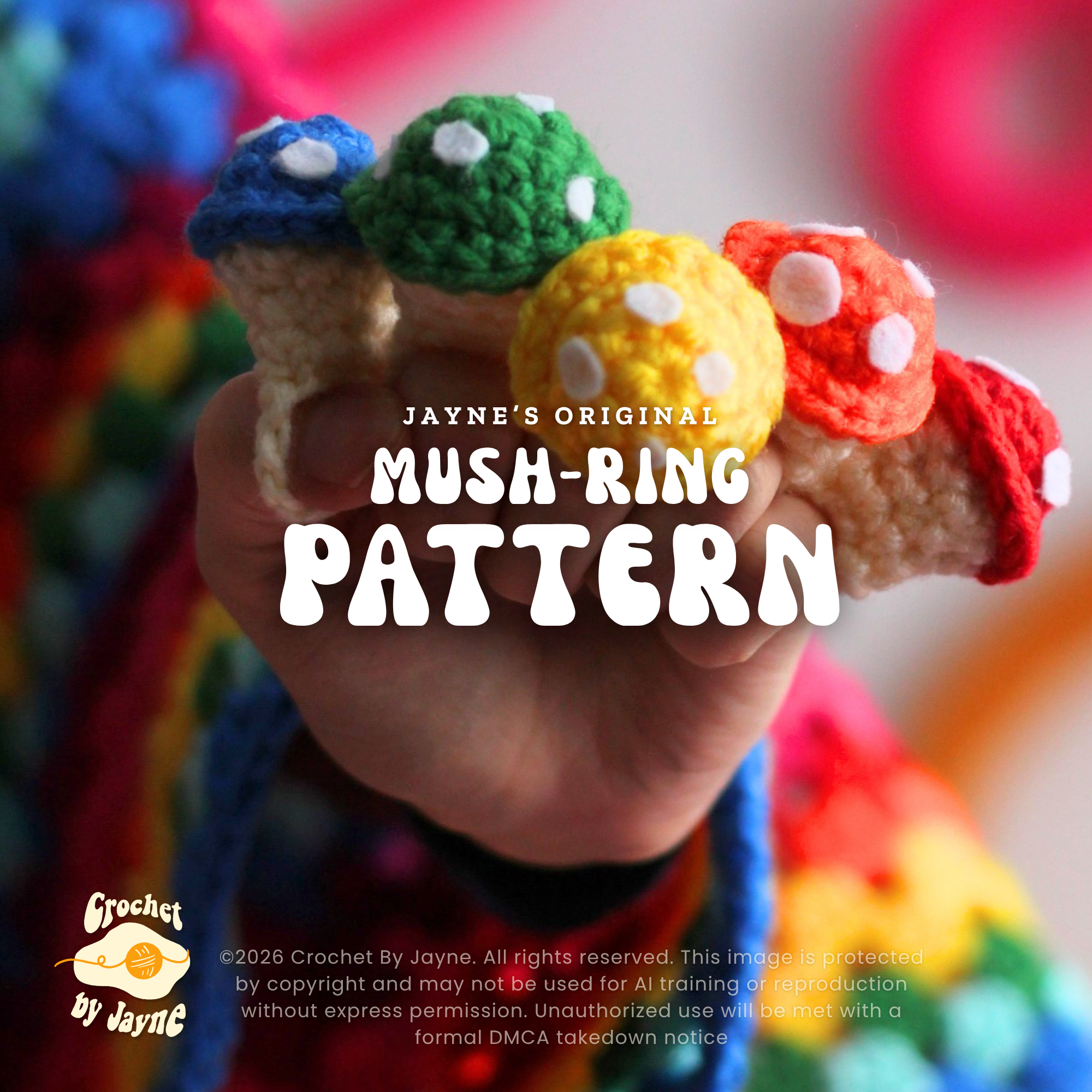 Mush-ring crochet pattern