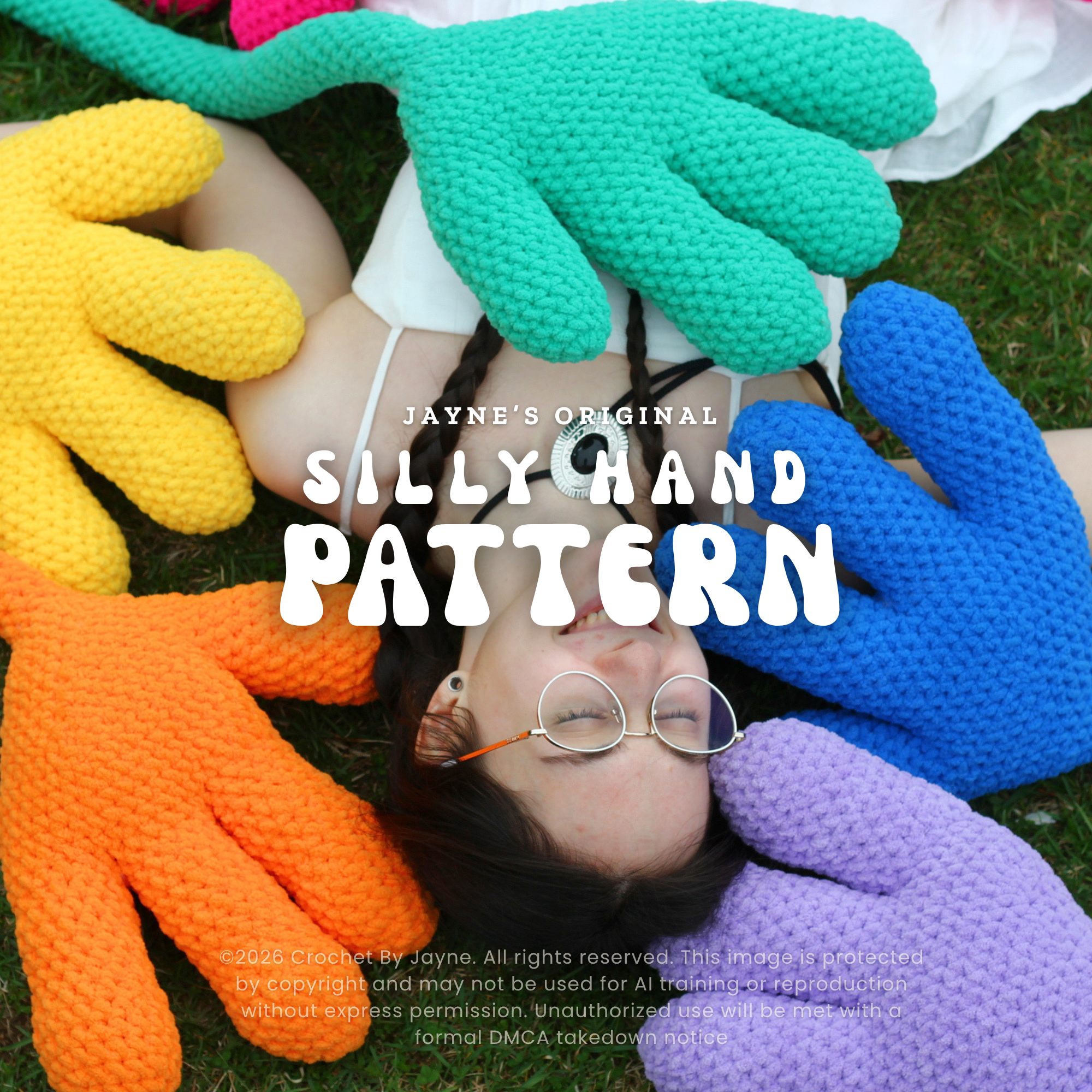 Silly Hand crochet pattern