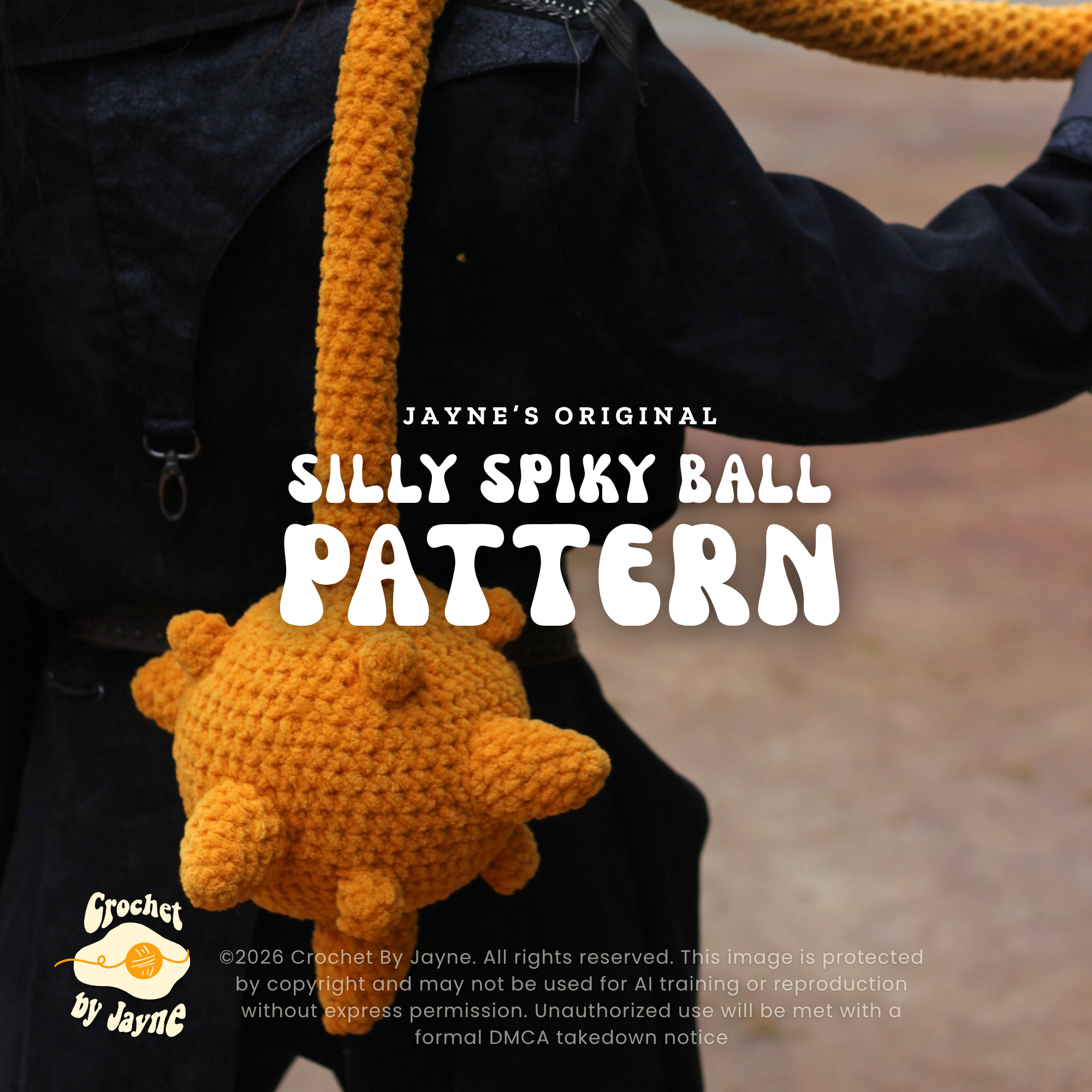 Silly Spiky Ball crochet pattern