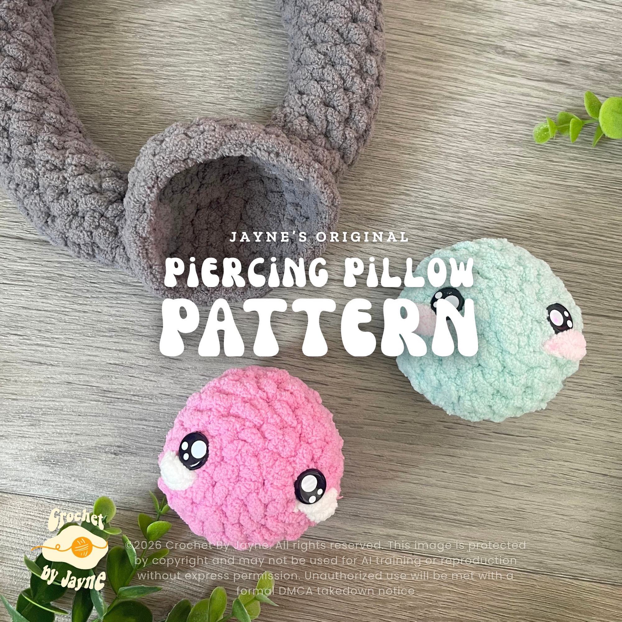 PIercing Pillow crochet pattern