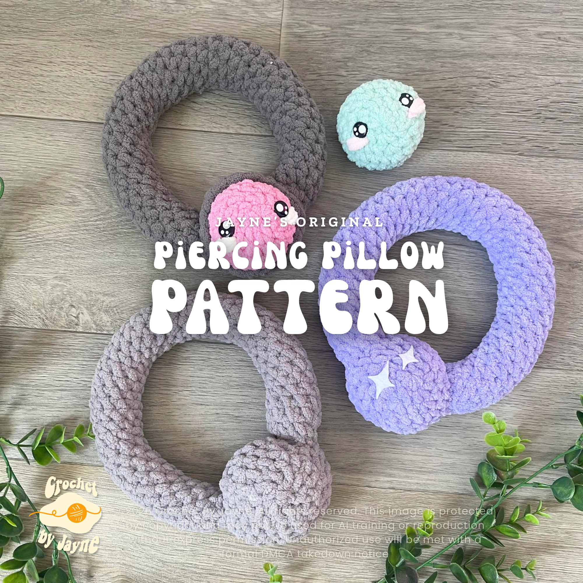 PIercing Pillow crochet pattern