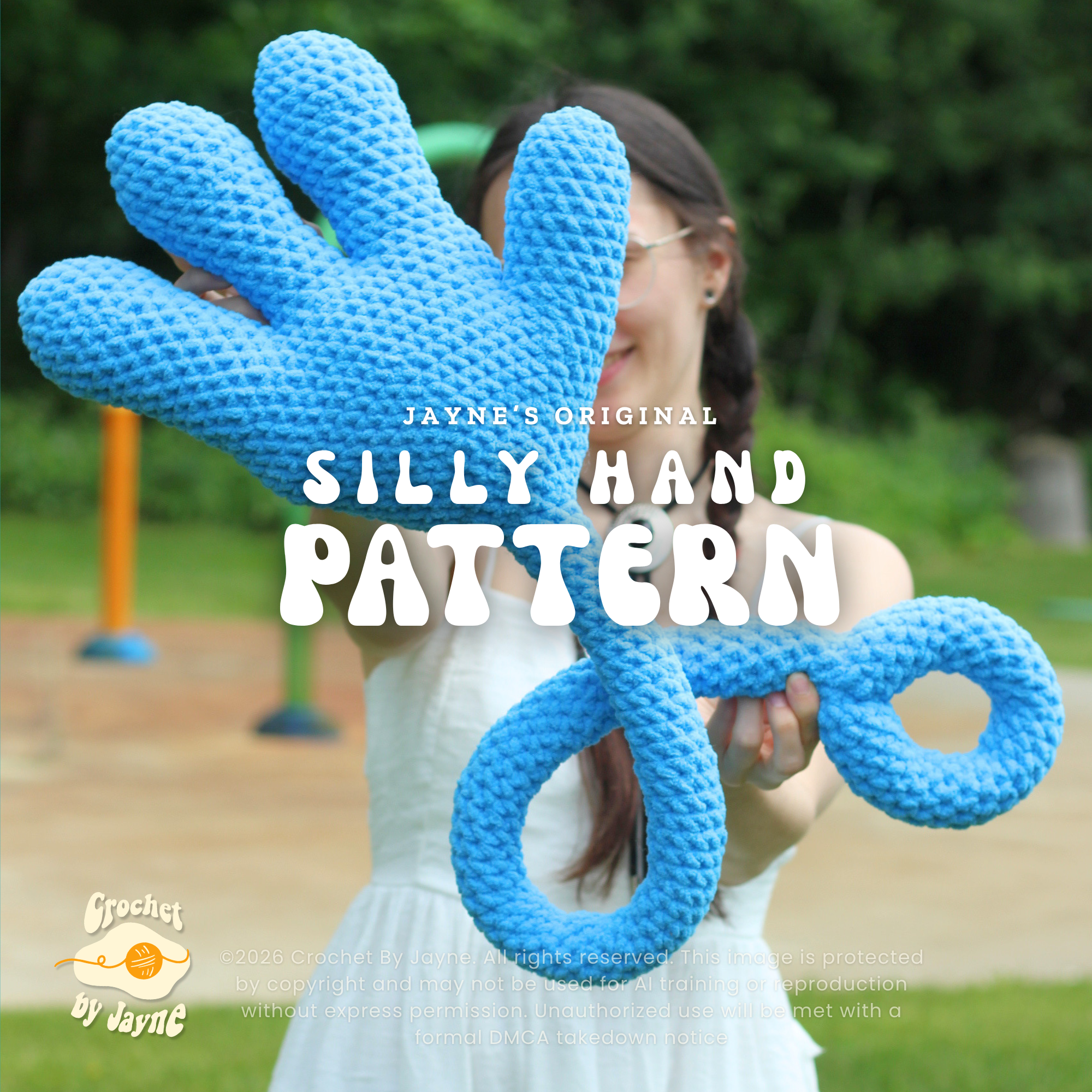 Silly Hand crochet pattern