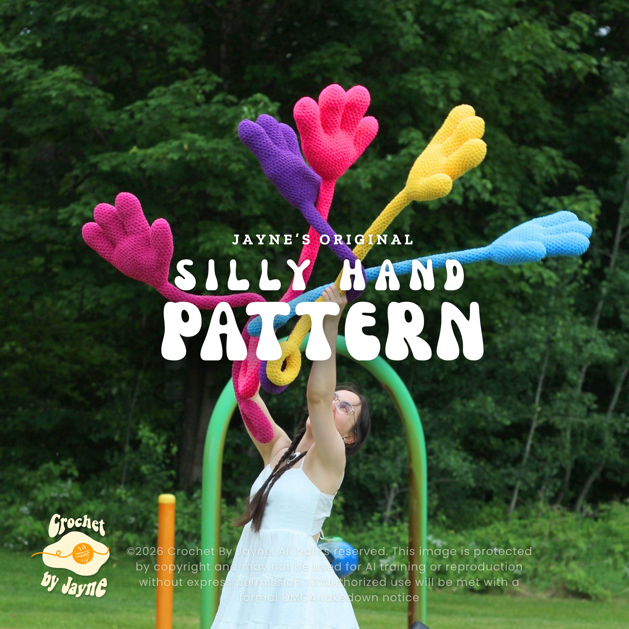 Silly Hand crochet pattern