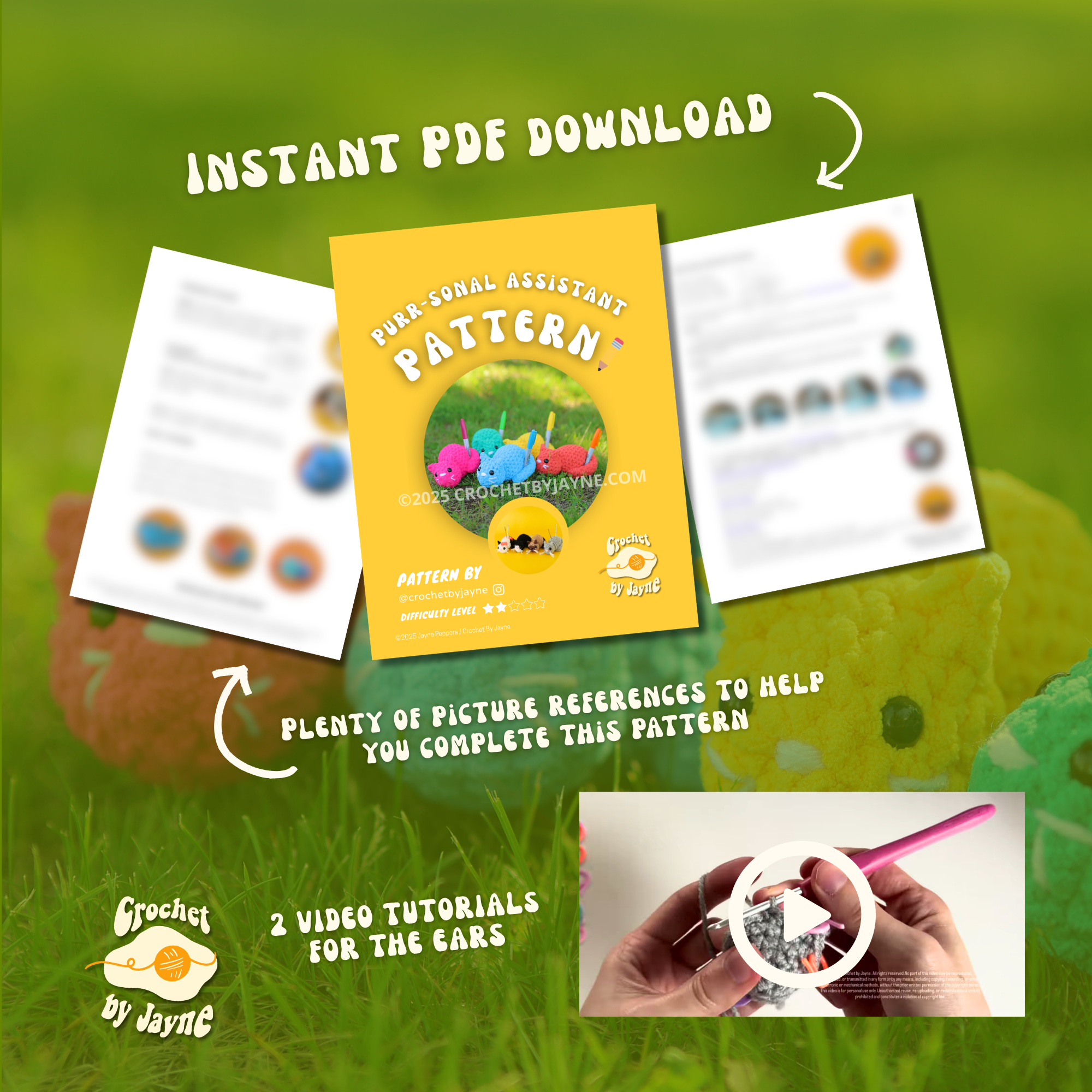 PURR-SONAL ASSISTANT PATTERN