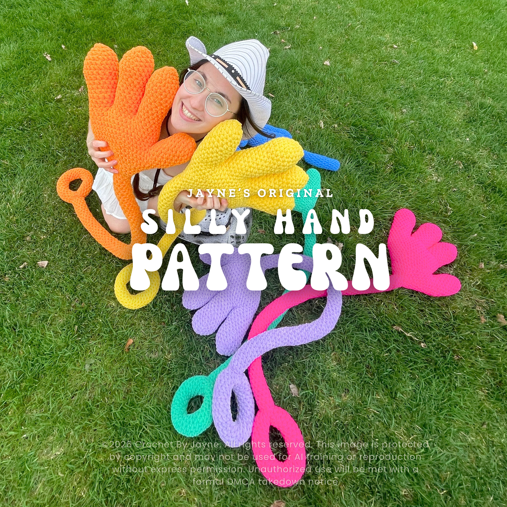 Silly Hand crochet pattern