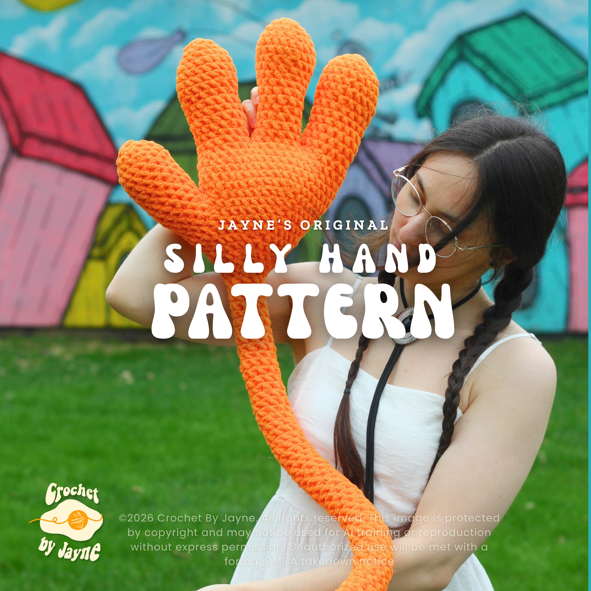 Silly Hand crochet pattern