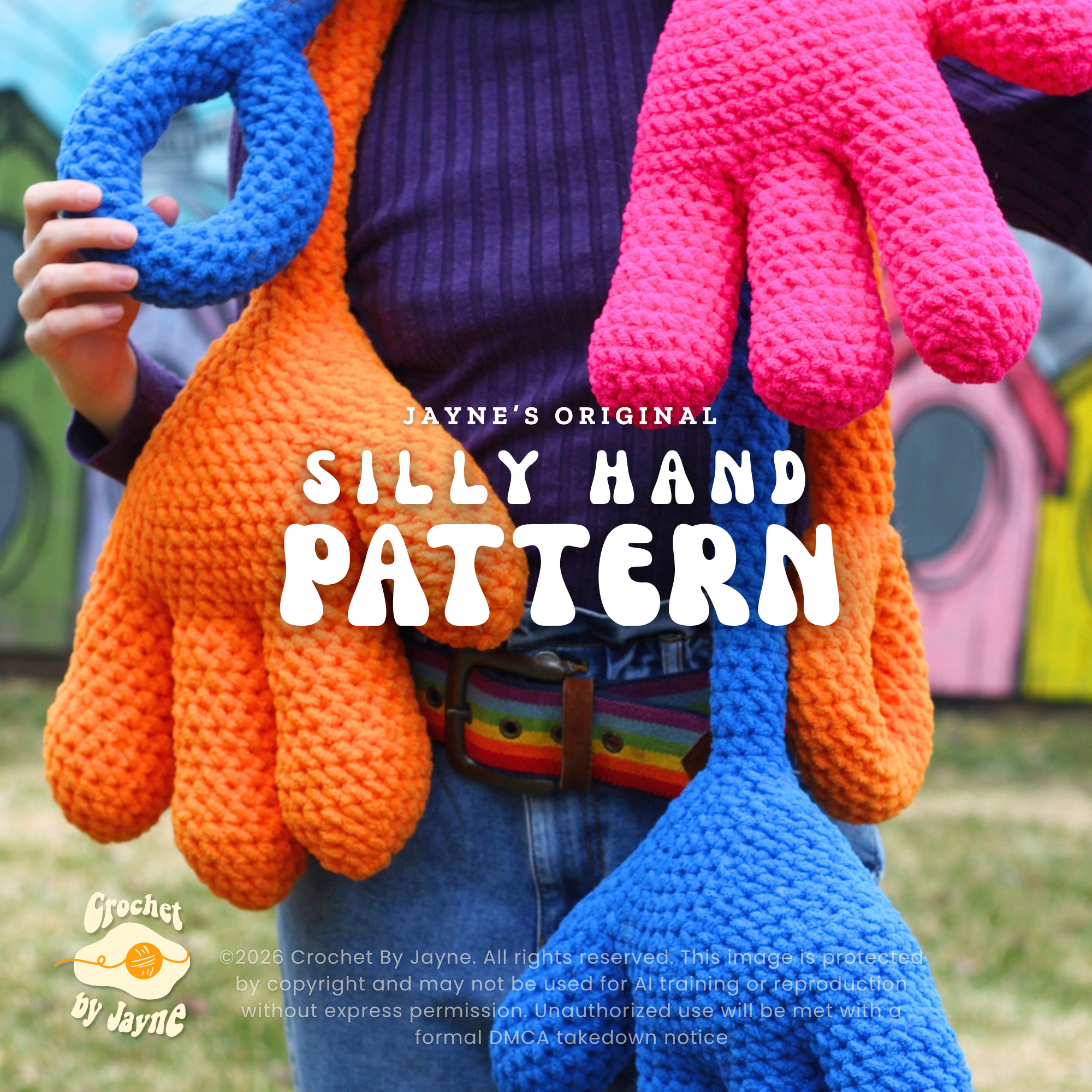 Silly Hand crochet pattern