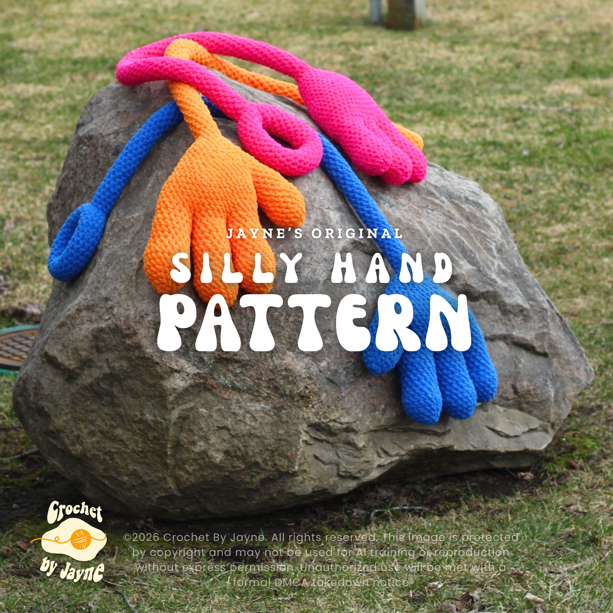 Silly Hand crochet pattern