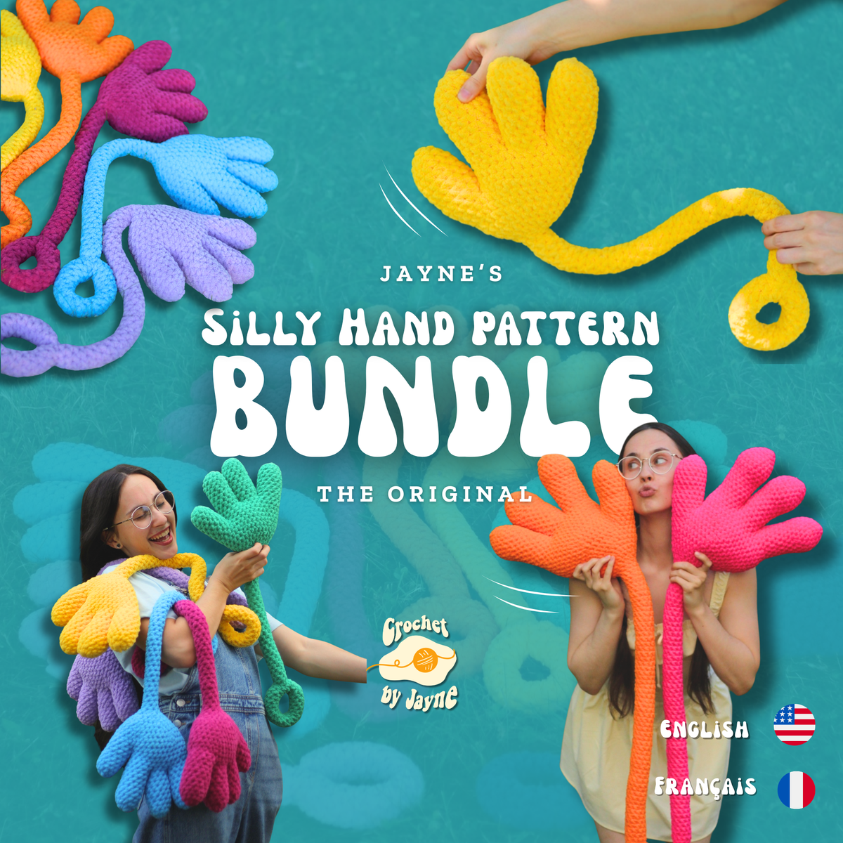 Silly Hand pattern BUNDLE