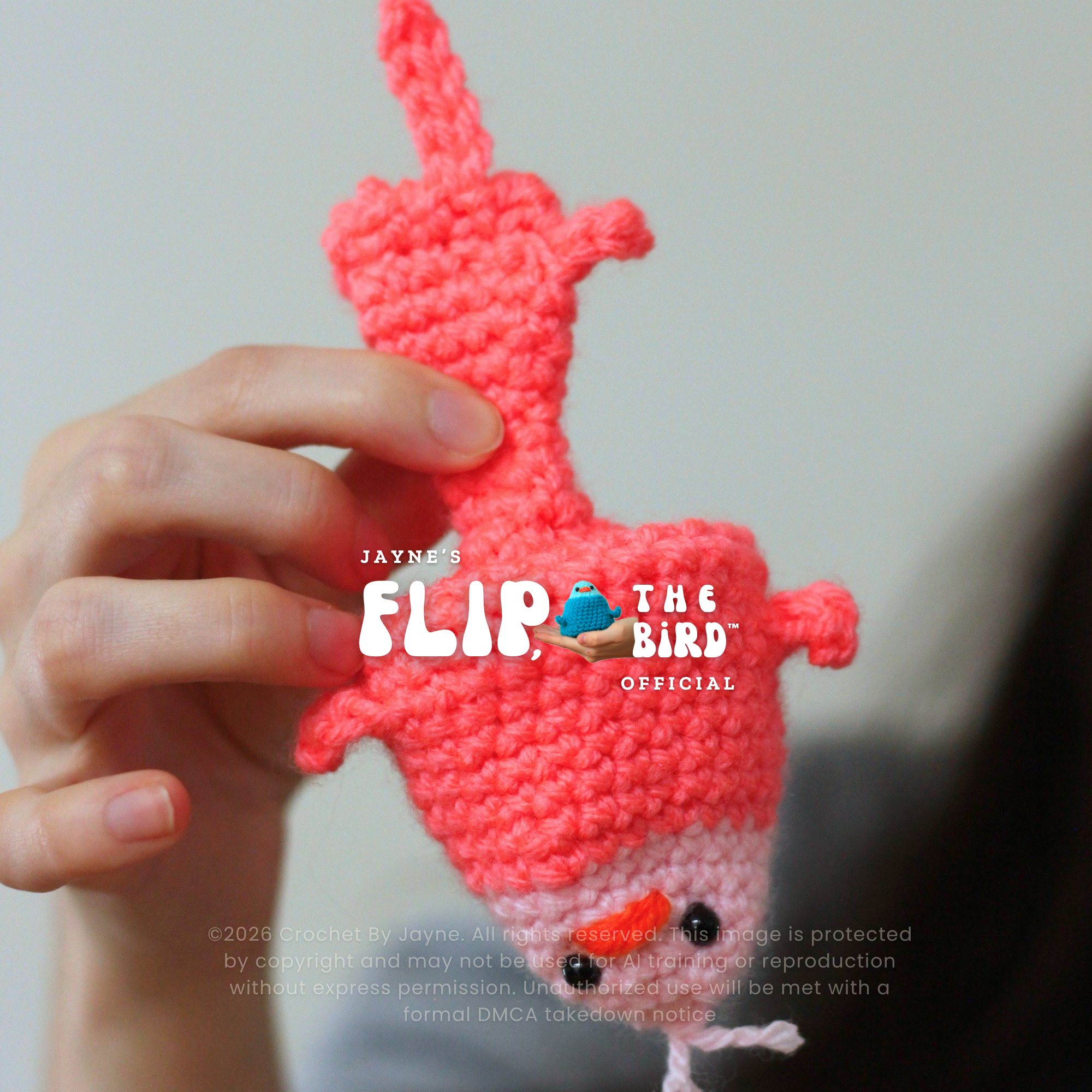 Flip, the bird™ CROCHET PATTERN