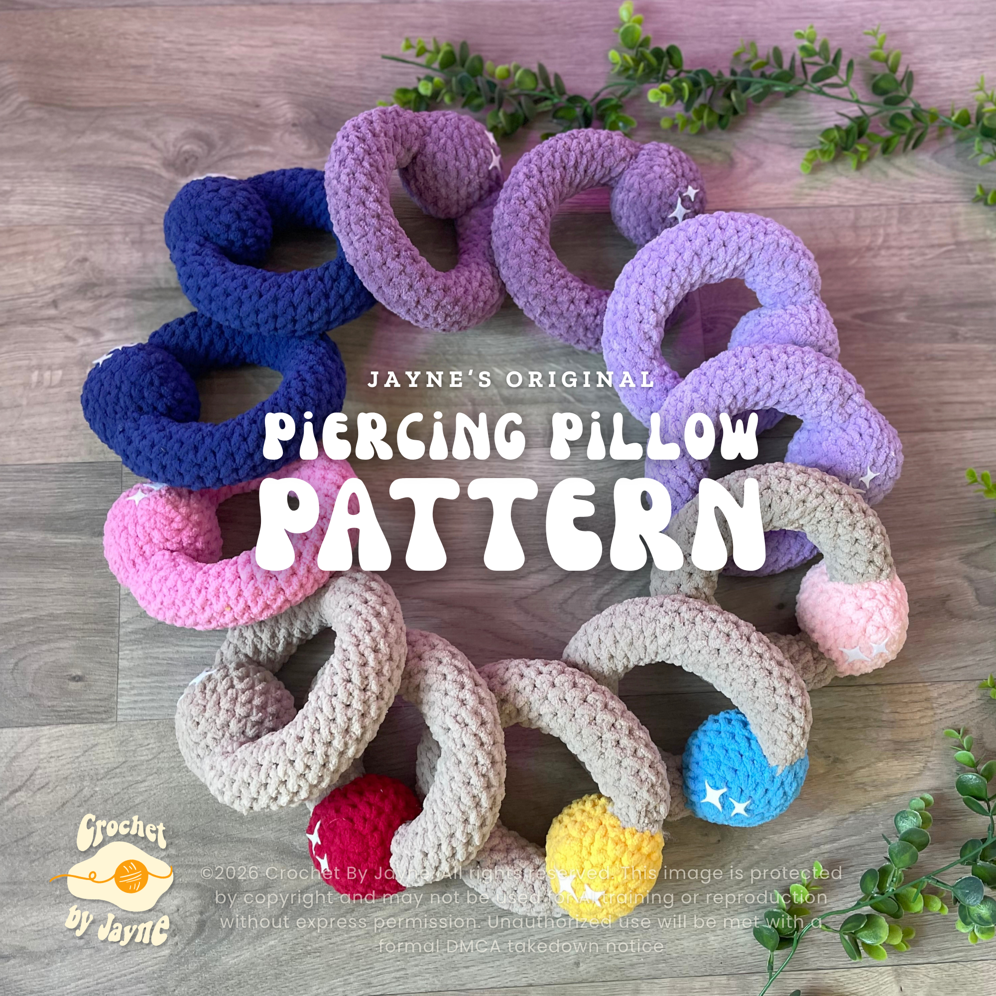 PIercing Pillow crochet pattern