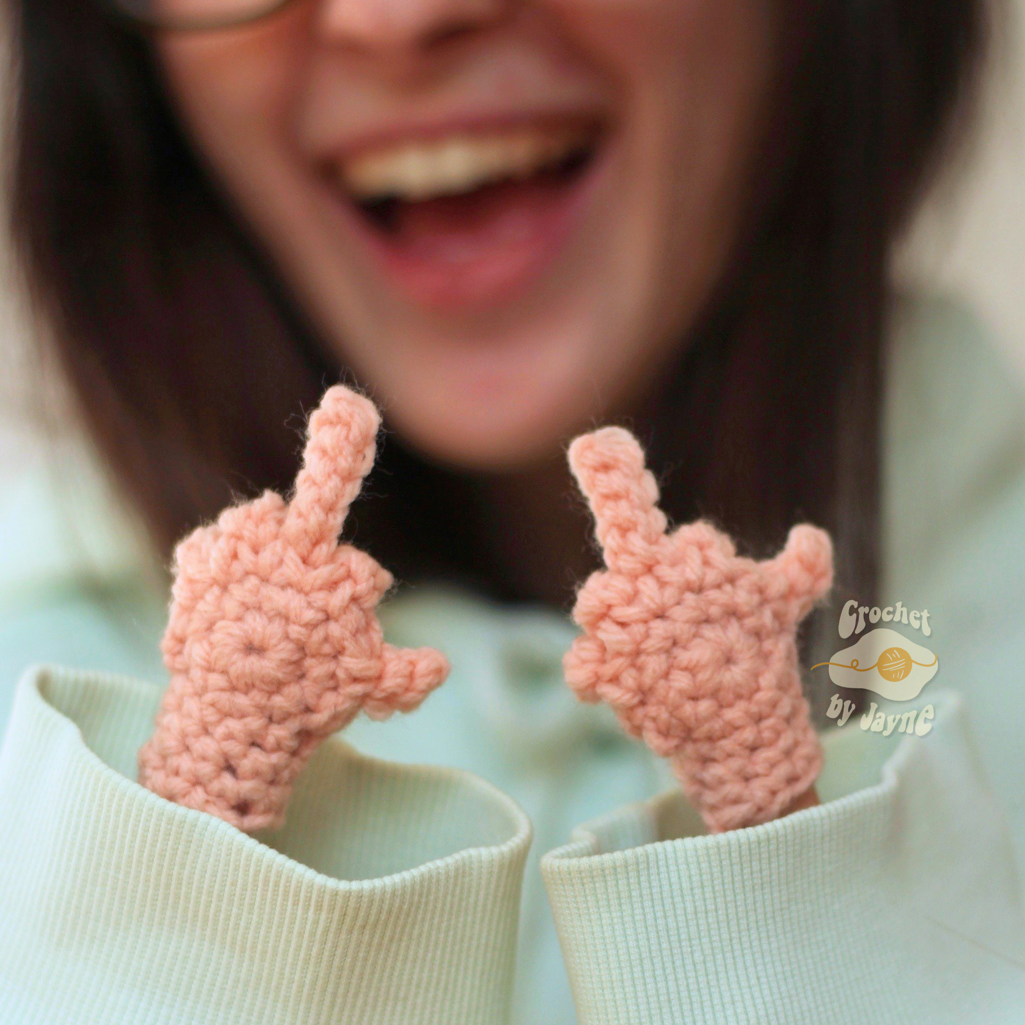 Tiny Silly Hands crochet pattern
