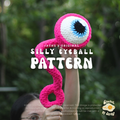 Silly eyeball crochet pattern