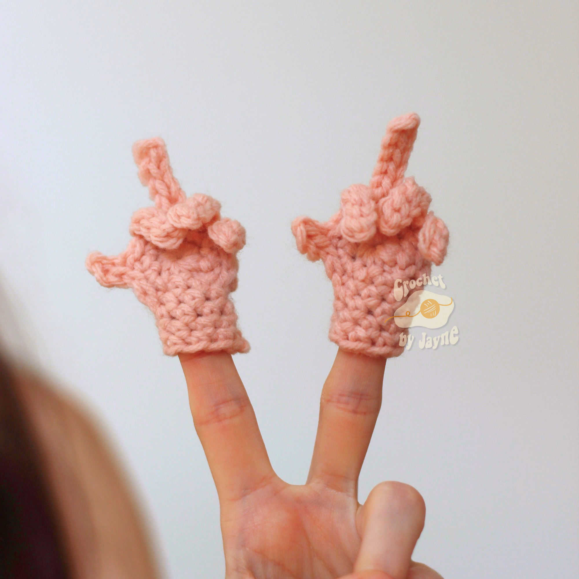 Tiny Silly Hands crochet pattern