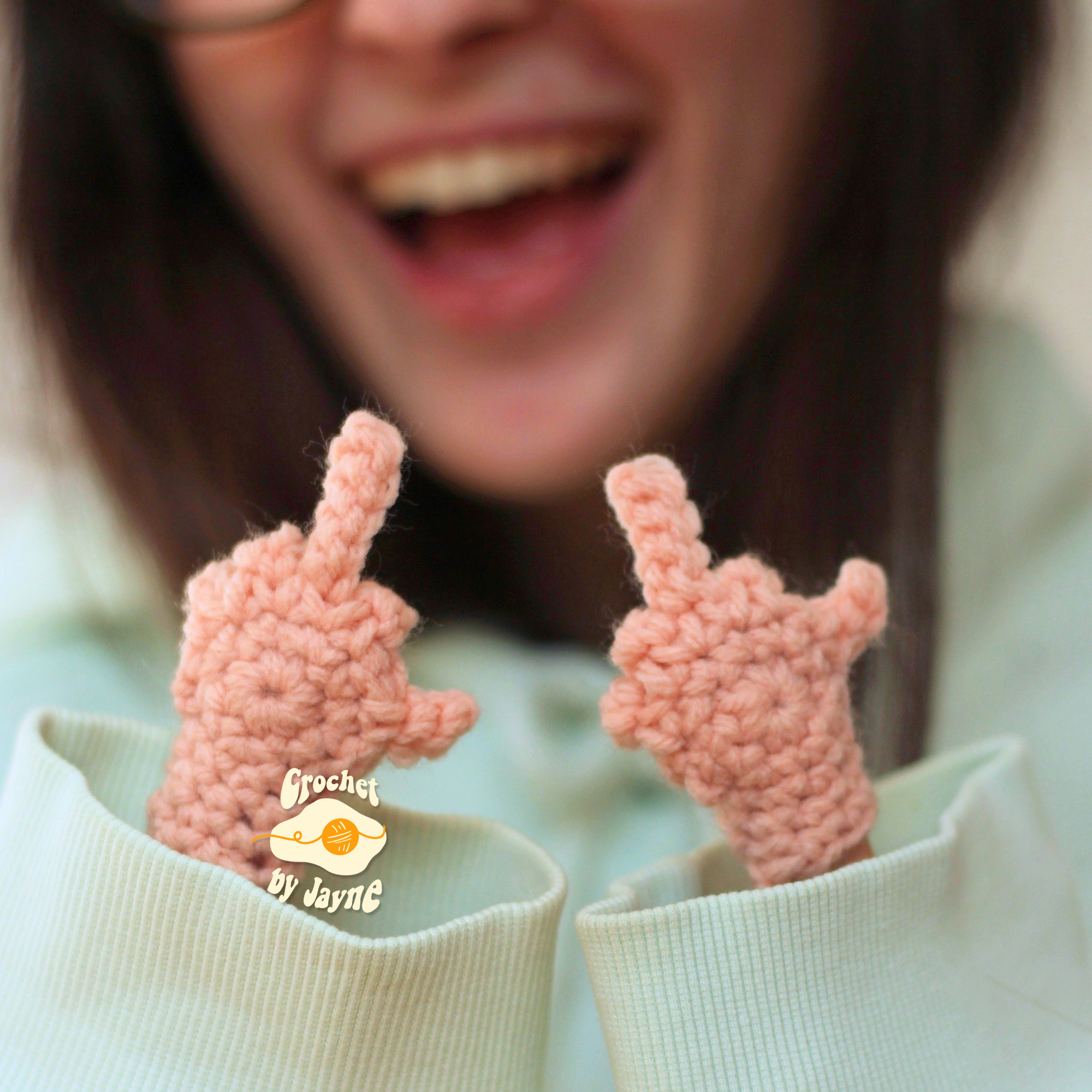3 in 1 Tiny Silly Hand Crochet Pattern BUNDLE