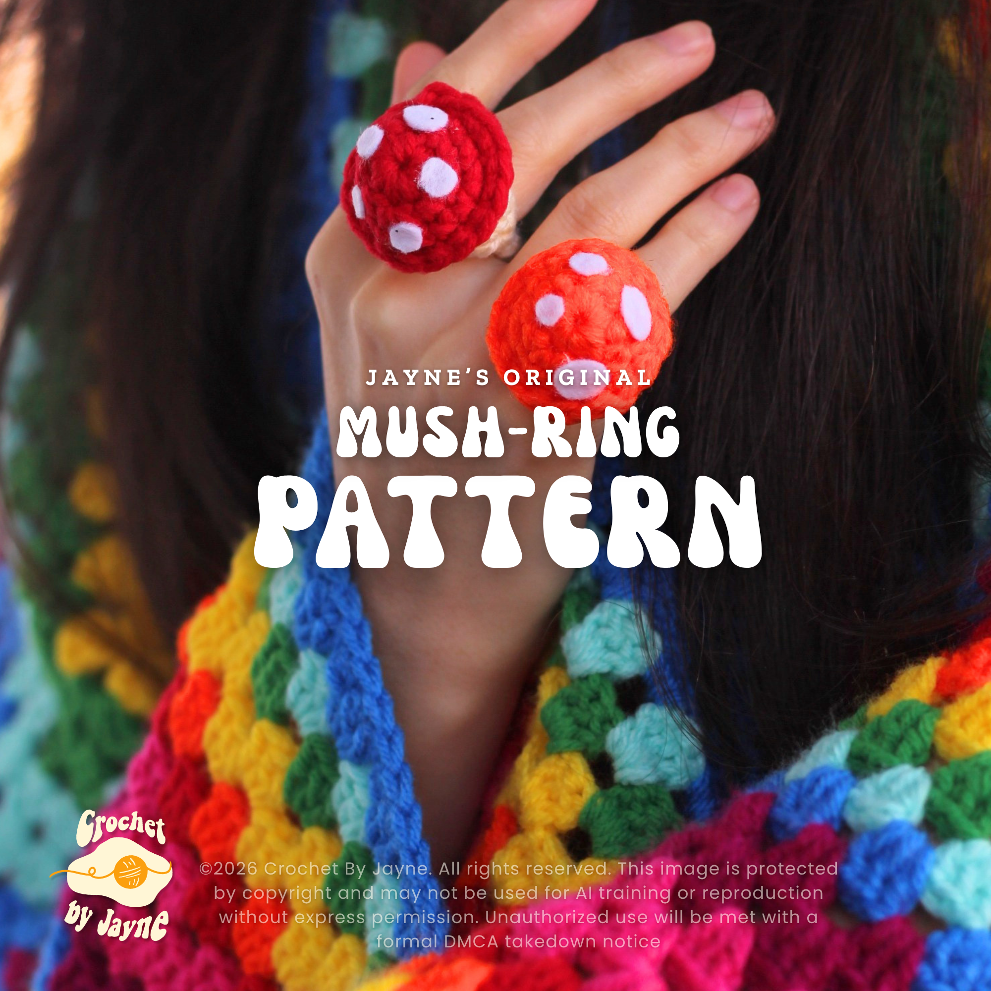Mush-ring crochet pattern