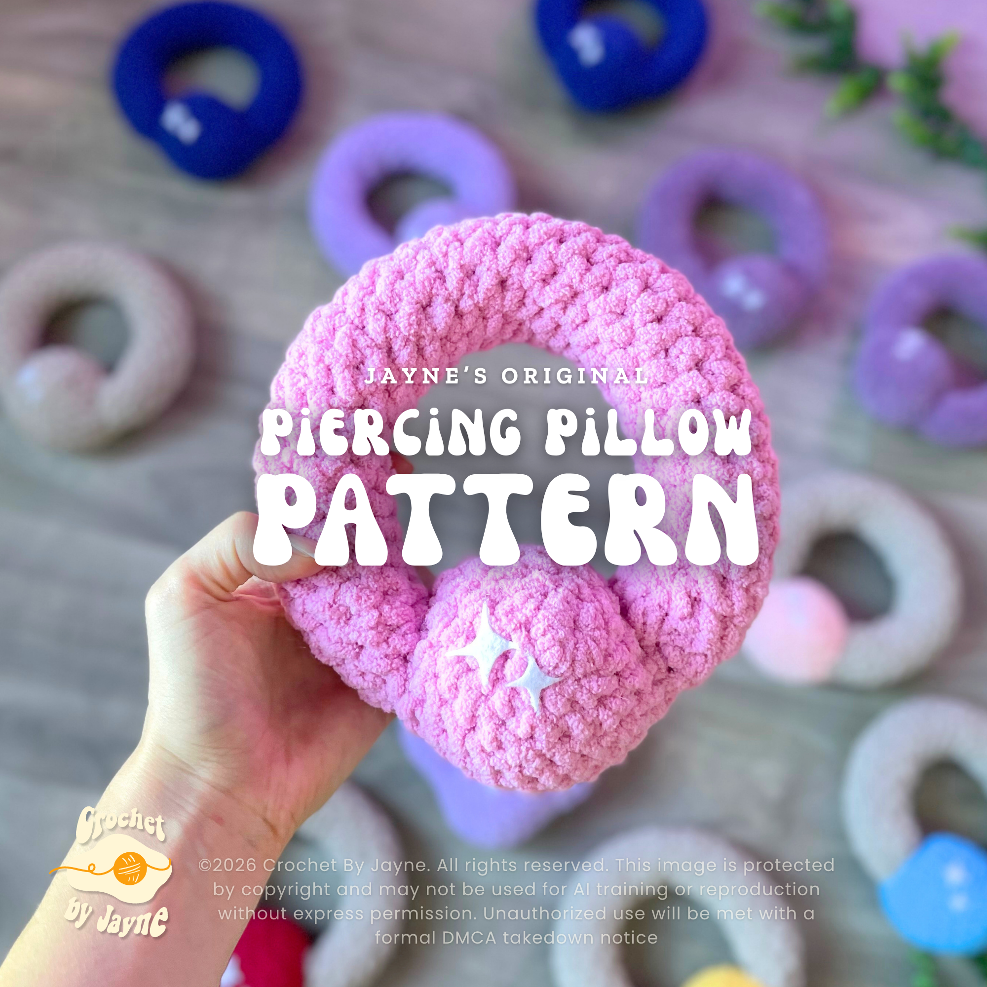 PIercing Pillow crochet pattern