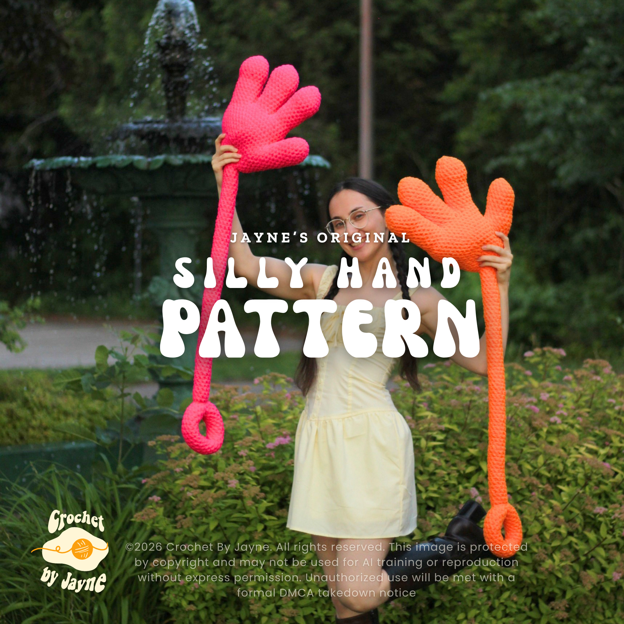 Silly Hand crochet pattern