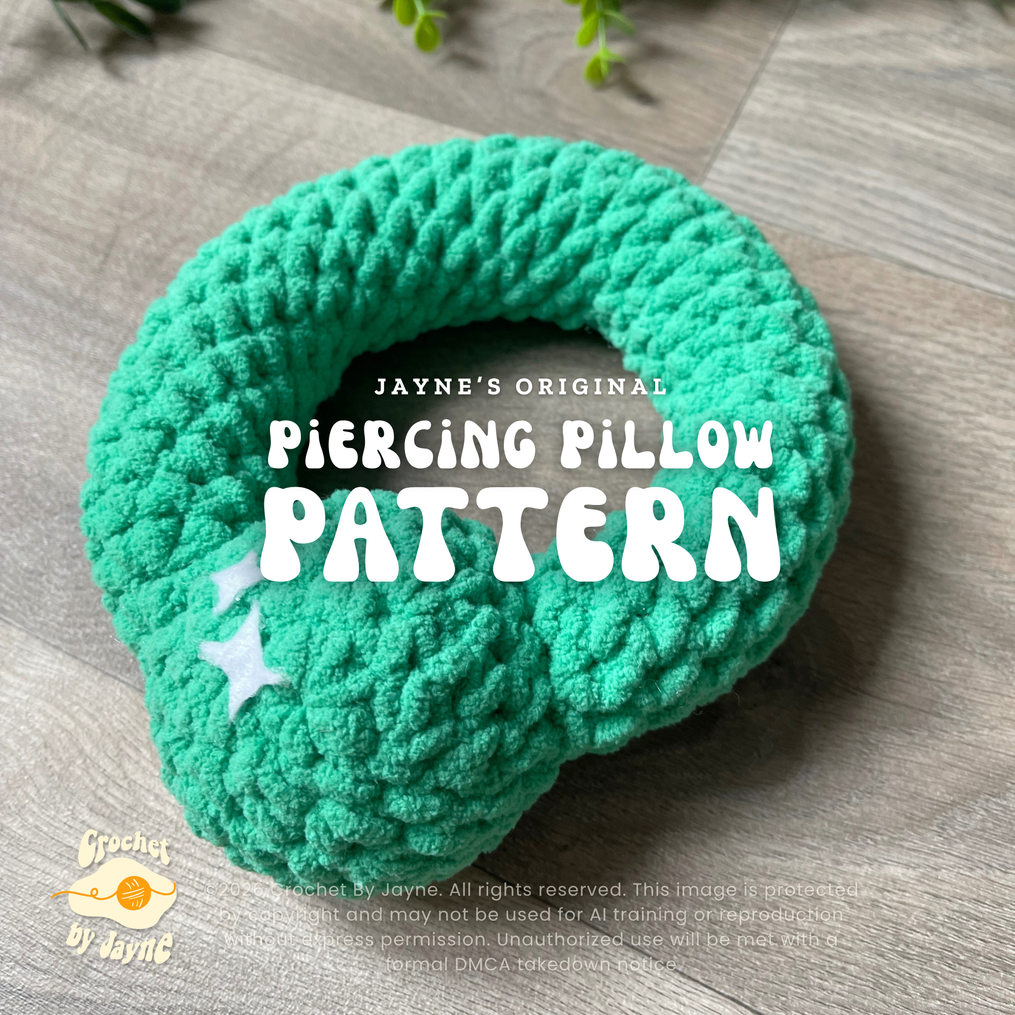 PIercing Pillow crochet pattern