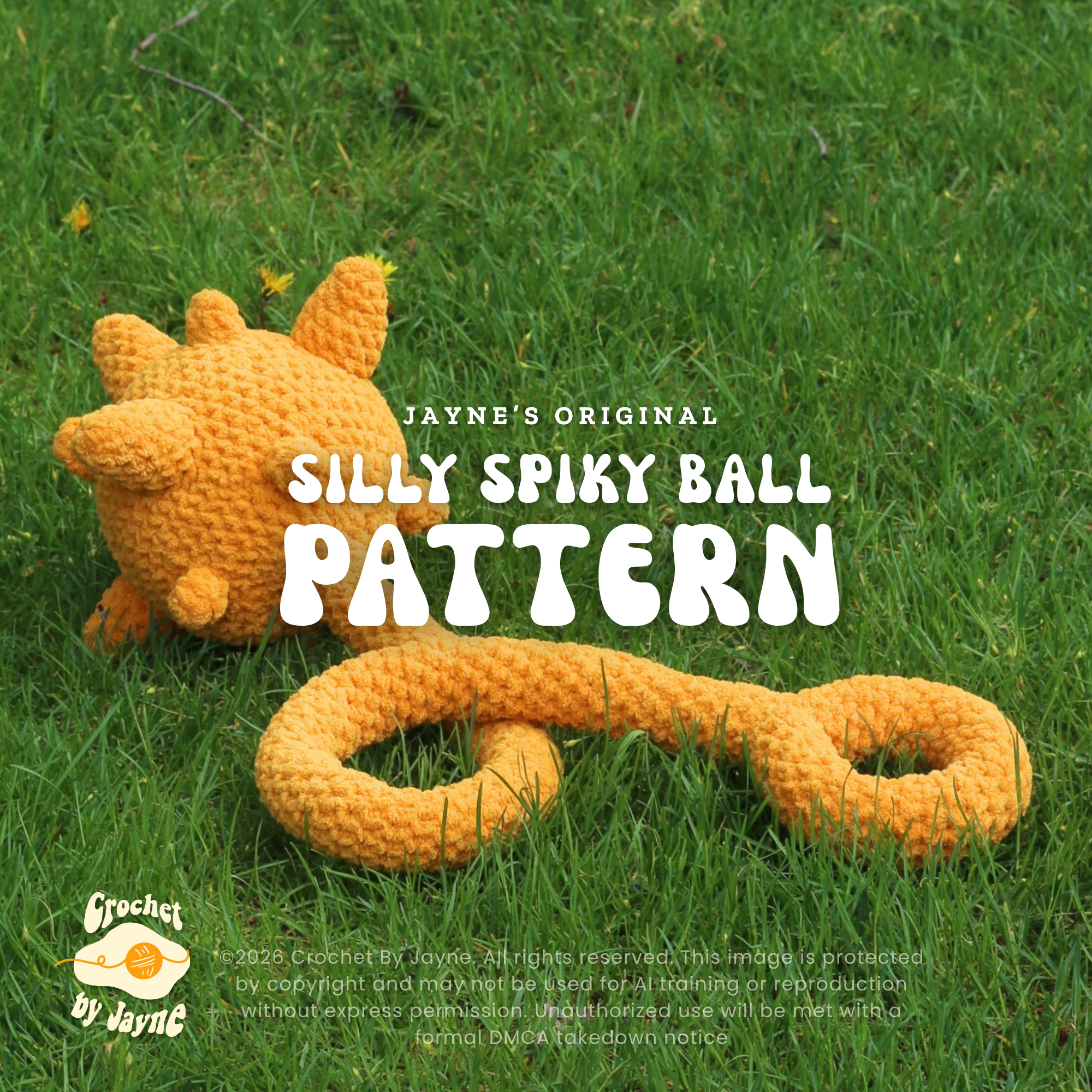 Silly Spiky Ball crochet pattern