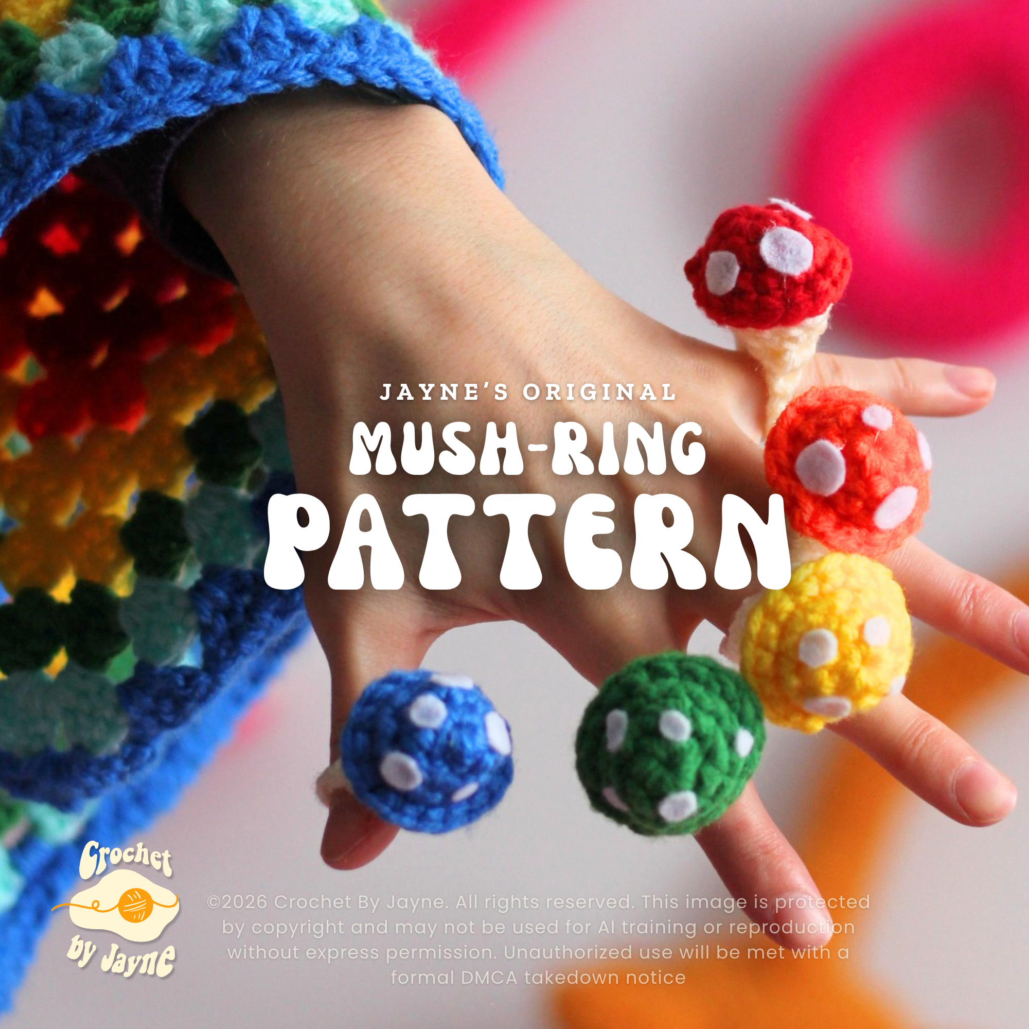 Mush-ring crochet pattern