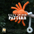 Silly Spider crochet pattern