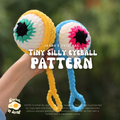 Tiny silly eyeball crochetpattern